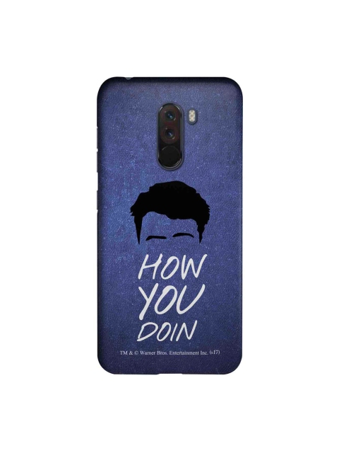 

macmerise Blue & Black Friends How You Doin Xiaomi Poco F1 Back Case