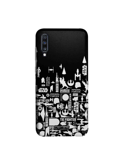 

macmerise Black & White Star Wars Era Samsung Galaxy A70 Back Case