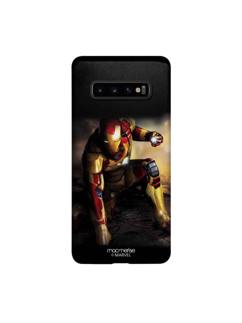 

macmerise Black & Red Marvel Comics Mark 42 Sublime Samsung Galaxy S10 Plus Back Case
