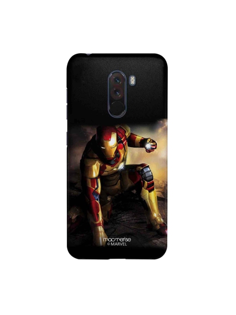 

macmerise Black & Red Marvel Comics Iron Man Mark 42 Sublime Xiaomi Poco F1 Back Case