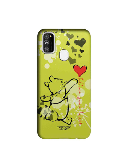 

macmerise Lime Green & Black Disney Follow Your Heart Sublime Samsung Galaxy M30S Back Case
