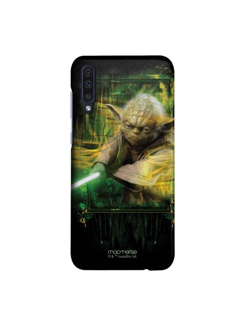 

macmerise Black & Green Star Wars Furious Yoda Sublime Samsung Galaxy A50 Back Case
