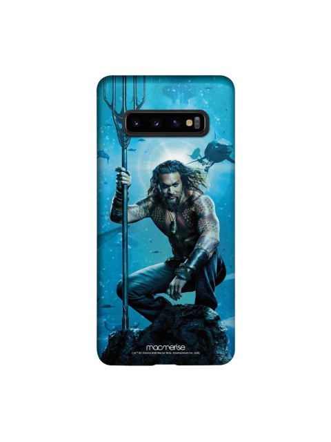 

macmerise Blue & Black Under The Aqua Sublime Samsung Galaxy S10 Plus Back Case