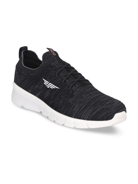 

Red Tape Men Black Mesh Walking Shoes