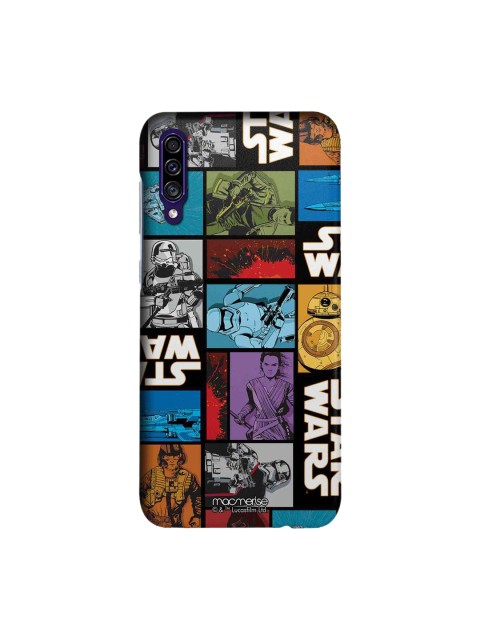 

macmerise Blue & White Star Wars The Force Awakens Samsung Galaxy A30S Back Case