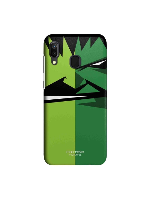 

macmerise Green & Black Marvel Comics Face Focus Hulk Sublime Samsung Galaxy A30 Back Case
