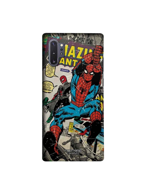 

macmerise Multicoloured Marvel Comics Spidey Sublime Samsung Galaxy Note 10 Plus Back Case, Multi
