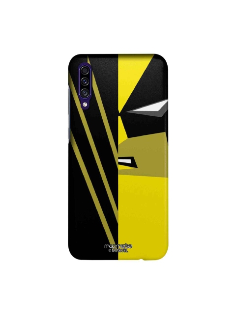

macmerise Black & Yellow Face Focus Wolverine Samsung Galaxy A30S Back Case