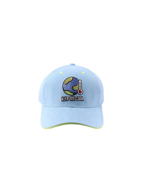 

Cap Shap Unisex Blue Embroidered Baseball Cap
