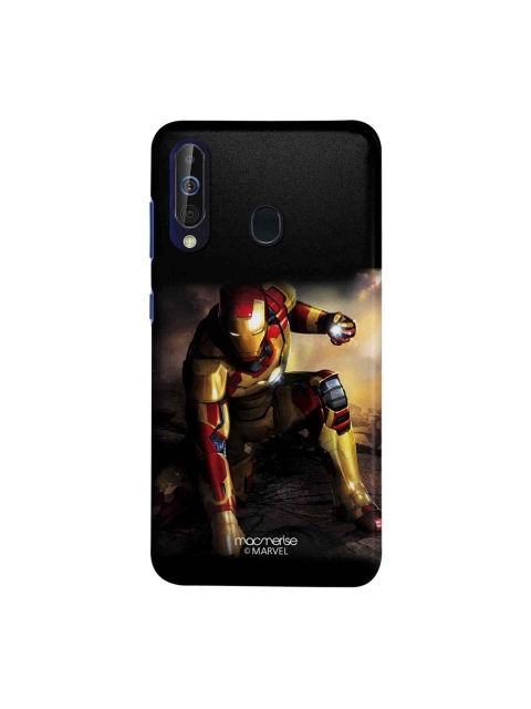 

macmerise Black & Red Marvel Comics Mark 42 Sublime Samsung Galaxy M40 Back Case