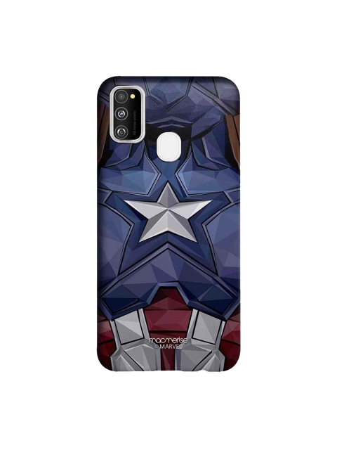 

macmerise Blue & Grey Marvel Comics Captain America Vintage Suit Sublime Samsung Galaxy M30S Back Case