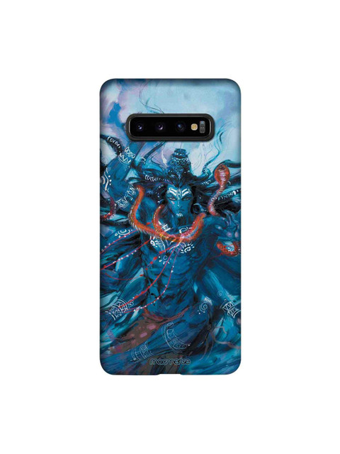 

macmerise Blue & Red Graphic India Shiva Tandav Sublime Samsung Galaxy S10 Plus Back Cover