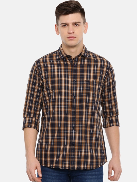 

Classic Polo Men Multicoloured Regular Fit Checked Casual Shirt, Multi