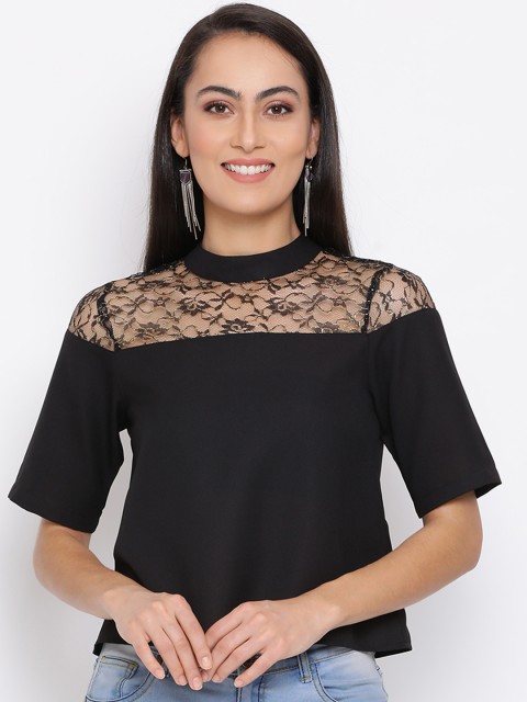 

ALL WAYS YOU Women Black Solid Top