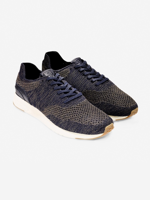 

Cole Haan Men Navy Blue Sneakers