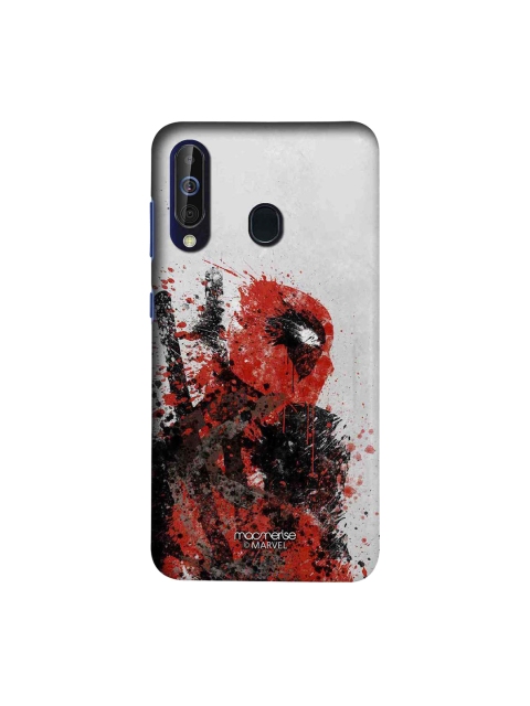 

macmerise White & Red Marvel Comics Pool Strokes Sublime Samsung Galaxy A60 Back Case