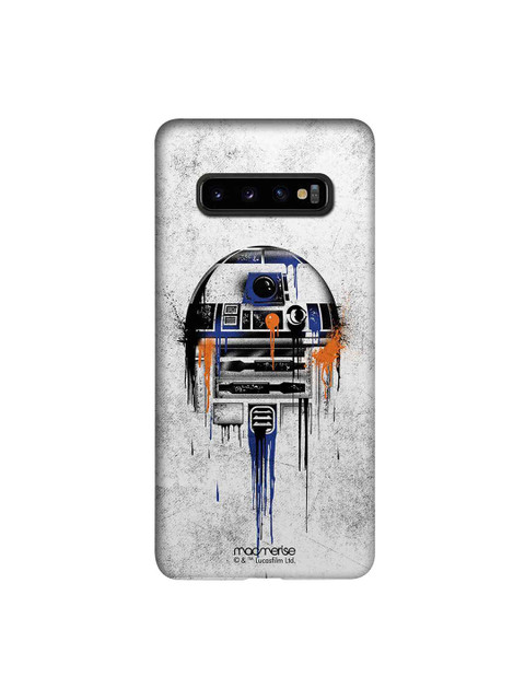 

macmerise Grey & Black Star Wars Astro Droid Sublime Samsung Galaxy S10 Plus Back Case