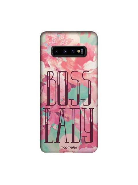 

macmerise Pink & Green Boss Lady Sublime Samsung Galaxy S10 Plus Back Case