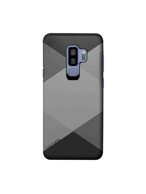 

macmerise Black & Grey Criss Cross Sublime Samsung Galaxy S9 Plus Back Case