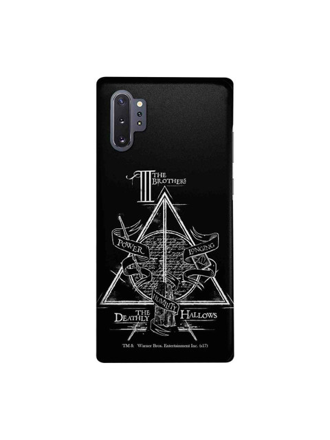 

macmerise Black & White Harry Potter The Deathly Hallows Sublime Samsung Galaxy Note 10 Plus Back Case