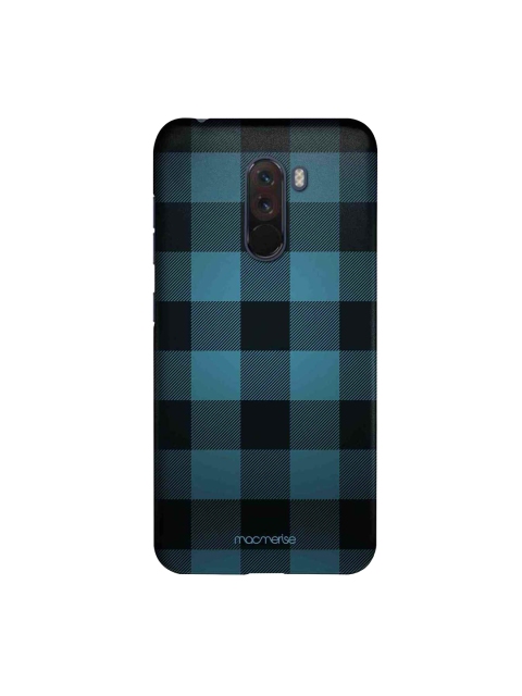 

macmerise Blue& Black Checkmate Sublime Xiaomi Poco F1 Back Case
