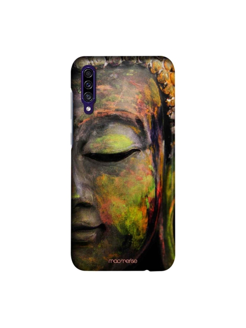 

macmerise Grey & Green Buddha Art Sublime Samsung Galaxy A30S Back Case