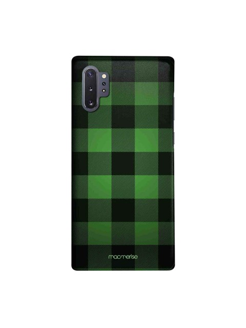 

macmerise Green & Black Checkmate Sublime Samsung Galaxy Note 10 Plus Back Case