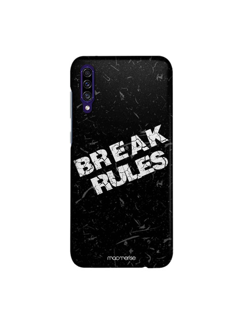 

macmerise Black & White Break Rules Samsung Galaxy A30S Back Case