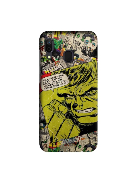 

macmerise Green & Black Marvel Comics Hulk Sublime Samsung Galaxy A30 Back Case