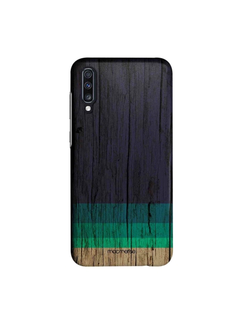 

macmerise Blue & Grey Wood Stripes Sublime Samsung Galaxy A70 Back Case