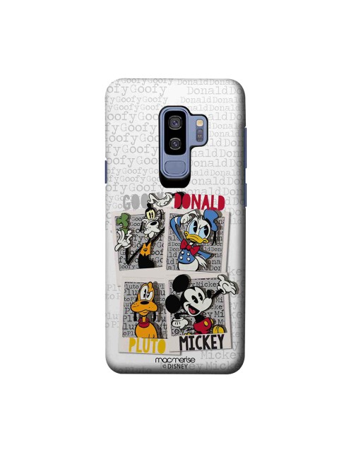 

macmerise White & Black Disney Dudes Samsung Galaxy S9 Plus Back Case