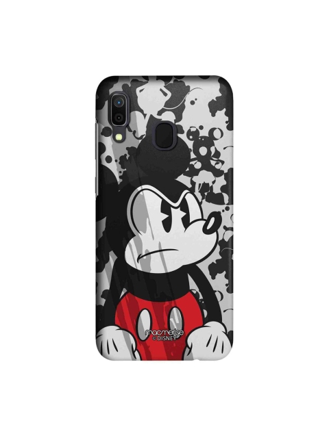 

macmerise Black & Grey Disney Grumpy Mickey Sublime Samsung Galaxy A30 Back Case