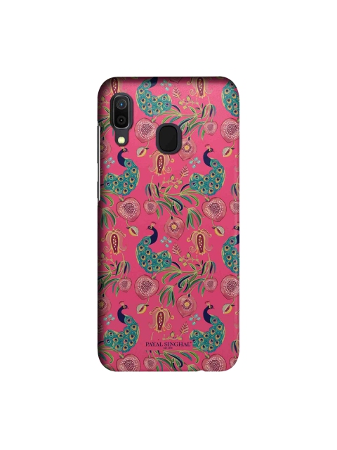 macmerise Pink & Green Payal Singhal Anaar & Mor Sublime Samsung Galaxy A30 Back Case