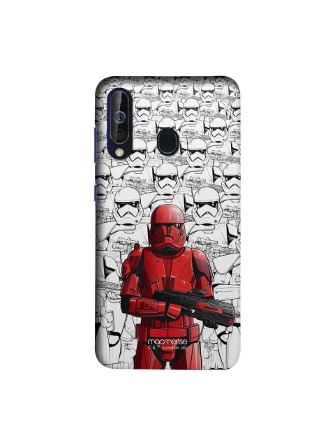 

macmerise White & Red Star Wars Sith Troopers Samsung Galaxy M40 Back Case