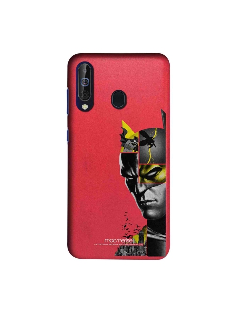 

macmerise Red & Grey DC Comics Bat Collage Sublime Samsung Galaxy A60 Back Case