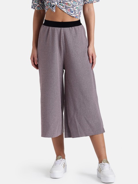 

Chumbak Women Pink Solid Culottes