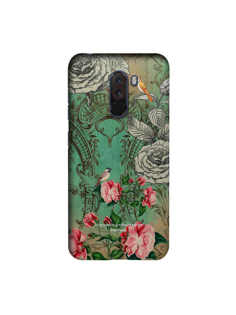 

macmerise Green & Pink India Circus Bird Gaze Sublime Xiaomi Poco F1 Back Case