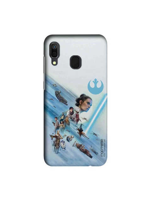 

macmerise White & Blue Resistance Reborn Samsung Galaxy A30 Back Case