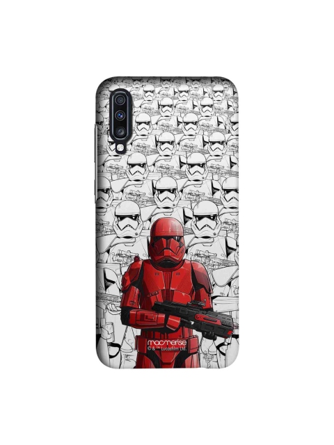 

macmerise White & Red Star Wars Sith Troopers Samsung Galaxy A70 Back Case
