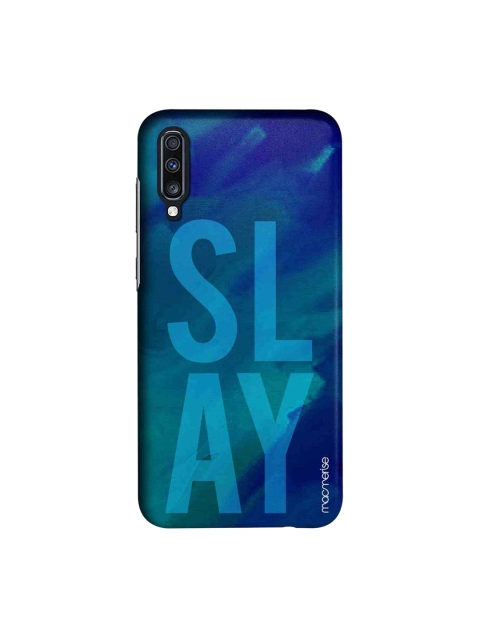 

macmerise Green Slay Sublime Samsung Galaxy A70 Back Case, Blue