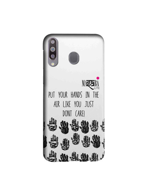 

macmerise White & Black Masaba Hands Up Sublime Samsung Galaxy M30 Back Case