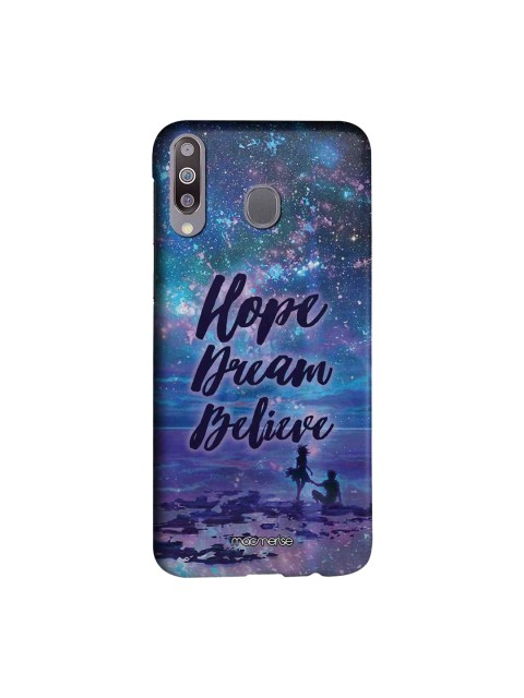 

macmerise Blue & Black Hope Dream Believe Sublime Samsung Galaxy M30 Back Case