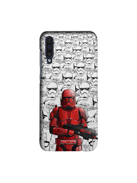 

macmerise White & Red Star Wars Sith Troopers Samsung Galaxy A50 Back Case