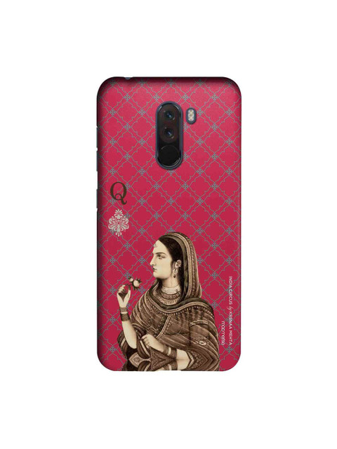 

macmerise Pink & Brown India Circus Ban Ja Rani Sublime Xiaomi Poco F1 Back Case