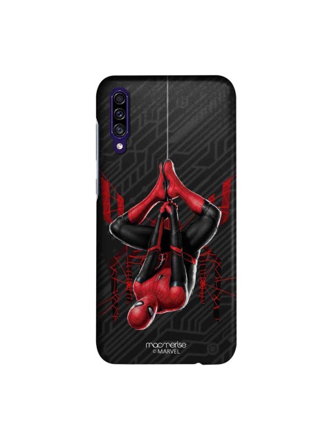 

macmerise Black & Red Marvel Comics Spiderman Tingle Sublime Samsung Galaxy A30S Back Case