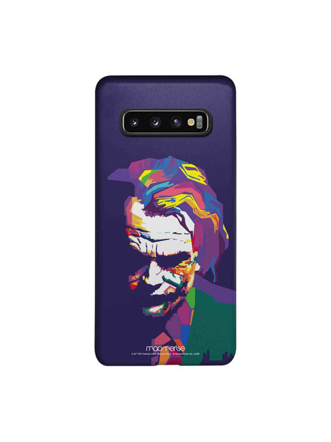 

macmerise Purple & White DC Comics Joker Art Sublime Samsung Galaxy S10 Back Cover