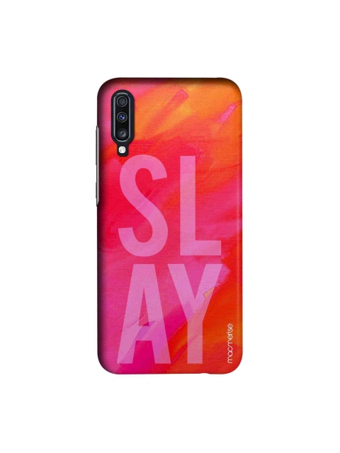 

macmerise Pink & Red Slay Samsung Galaxy A70 Back Case