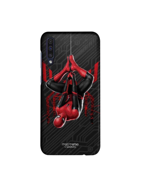 

macmerise Black & Red Marvel Comics Spiderman Tingle Sublime Samsung Galaxy A50 Back Case