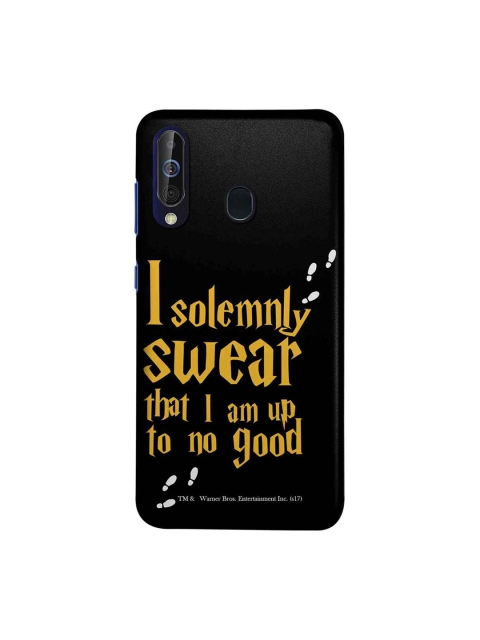 

macmerise Black & Yellow Harry Potter Solemnly Swear Sublime Samsung Galaxy M40 Back Case