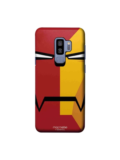 

macmerise Red & Yellow Marvel Comics Face Focus Ironman Samsung Galaxy S9 Plus Back Case